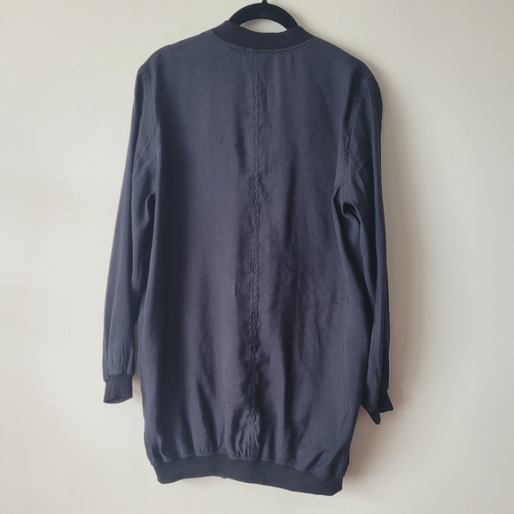 Dex longline black jacket size small. - Picture 3 of 9
